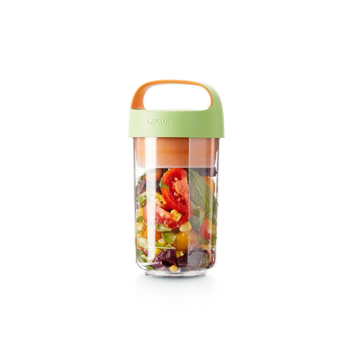 Pojemnik JAR TO GO limonkowy 600 ml