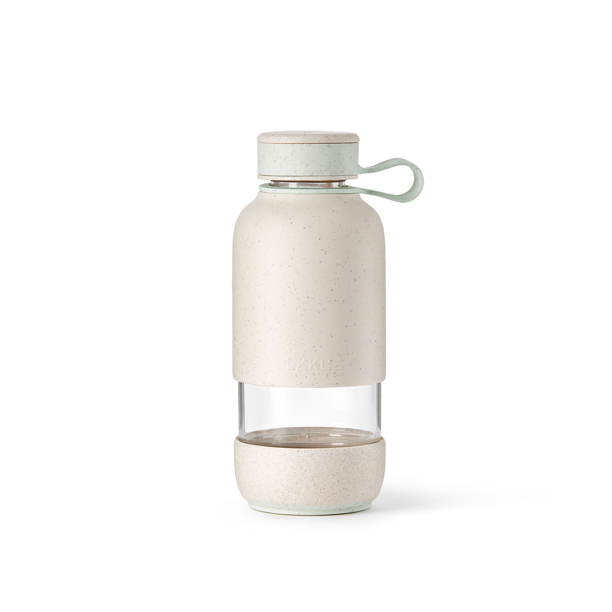 butelka szklana na wodę organic Lekue 0302018V19M017